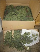 Boxes of Artificial Olive Spray Silks