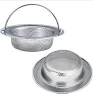 ($20) 2PCS Kitchen Sink Strainer - Stainless