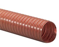 (ZZ) Ducting Hose, 12ft L, Red 
*stock photo