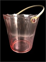 Vintage Cambridge Pink Depression Glass Ice