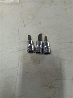 Three snap-on torque and screwdriver 3/8