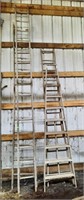 Wood Extension Ladders & Step Ladder
