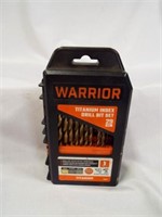 Warrior Titanium Index Drill Bit Set (Missing 3)