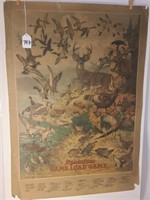 Vintage Poster Remington Game Load Game 1923