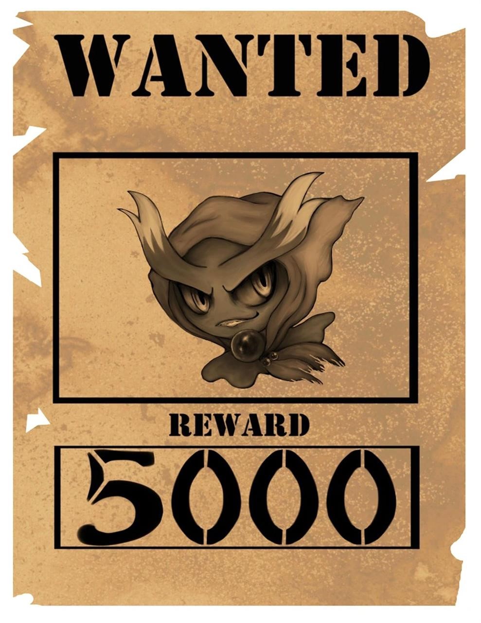 Pokemon Of Avalon Wanted Poster #1   2013