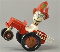 MARX SMOKEY SAM FIREMAN CRAZY CAR