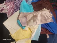 Large Lot of Silky Fabric
