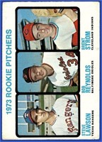 1973 Topps Baseball High #612 Rookie Pitchers VG+