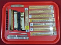 Tray Lot of Watch Bands
