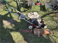 SNAPPER 4 HP LAWN MOWER WITH ASSORTED