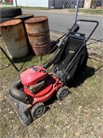47) TroyBilt push-type lawn vacuum