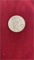 1960 FRANKLIN SILVER HALF DOLLAR