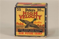 Vintage Peters High Velocity 20 Gauge "2 3/4in"