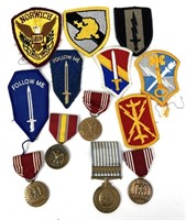 MILITARY PATCHES & MEDALS