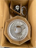 New! GE 201 Hood Unit Pack 150w Outdoor Lamp