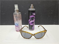 Leopard Print SUnglasses and Bath and Body Works