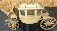 WOODEN STAGE COACH REPLICA MODEL