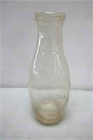 Welland Dairy Embossed Quart Bottle