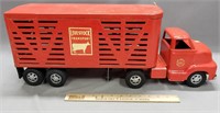 Vintage Dunwell Livestock Transport Truck Toy
