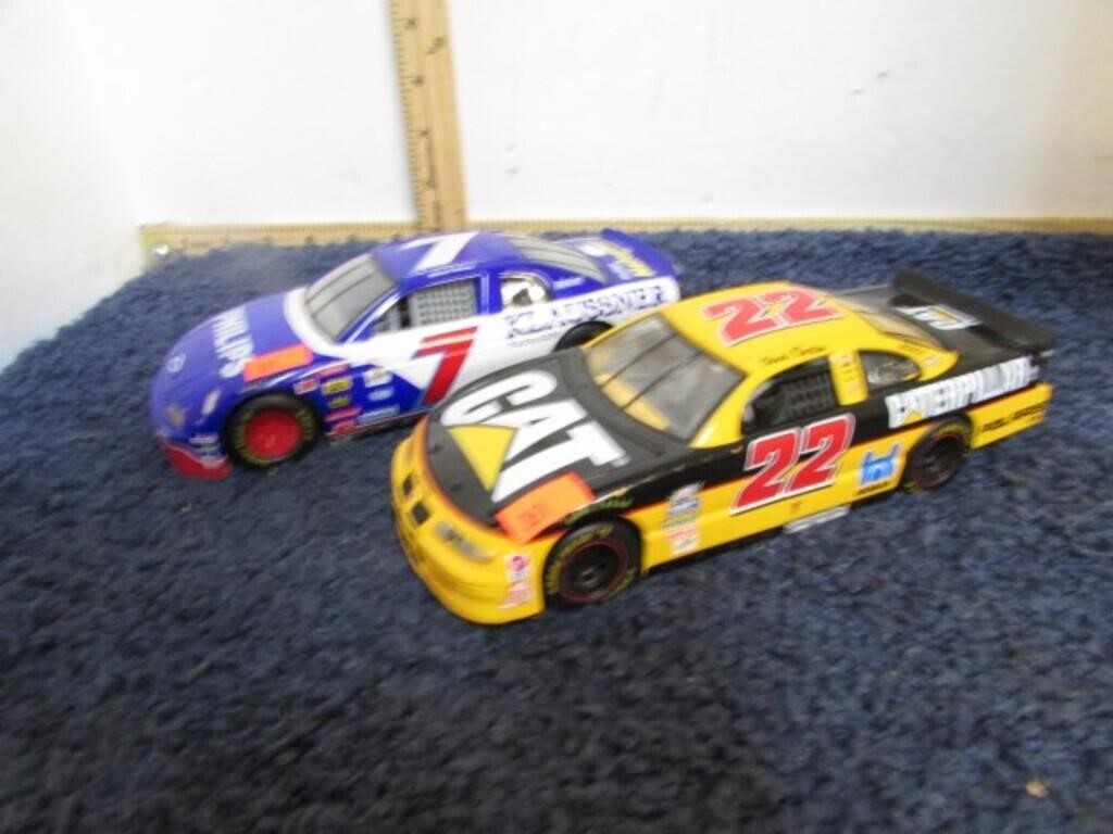 2-- 1:24 DIECAST NASCAR CARS