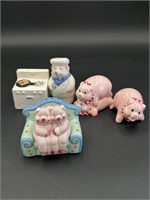 Pigs Collectible Salt and Pepper shakers