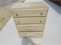 24x16x32 Wood dresser