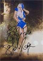 Autograph COA Lady Gaga Photo