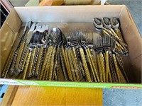 cutlery set for 12 - missing 1 small fork