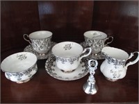 25th Anniversary teacup set