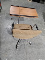 Adjustable Laptop Desk & Rolling Chair