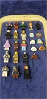 Tray Of Assorted LEGO Minifigurines
