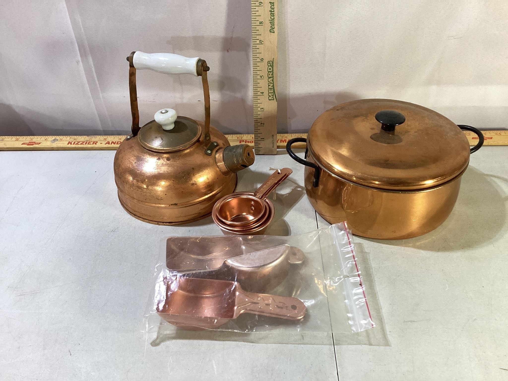 Copper Colored Kitchen Items