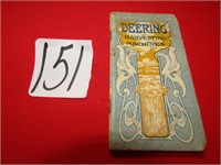 1905 DEERING HARVESTING MACHINES POCKET BOOK