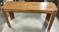 Wooden sofa table 17x54x27.5