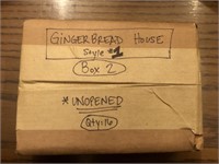 UNOPENED - GINGERBREAD HOUSE-1 / Qty: 16