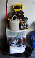Tool lot: Stanley tool box and contents with