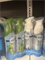 Febreze gain spray 4 cans