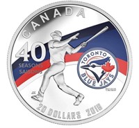 2016 $20 Fine Silver Coin - Celebrating the 40th S