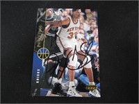 1994-95 UD PATRICK EWING AUTOGRAPH COA