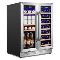 Velivi Wine and Beverage Refrigerator Under Counte