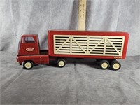 TONKA  LIVESTOCK TRUCK AND TRAILER