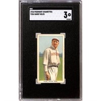 1910 T206 Piedmont Harry Niles Sgc 3