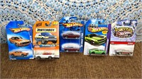 Hot Wheels & Johnny Lightning NIP - Qty 5