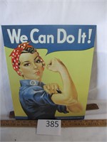 Rosie the Riveter Sign