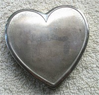 Sterling Compact - Marked  ~ 3" X 3"