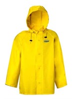 (6)  Rain Jacket With Attached Hood