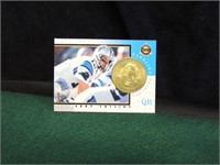 97 Kerry Collins #12 Carolina Panthers Coin