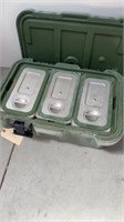 Canbro warm or cold food transporter missing one
