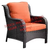 Ovios Wicker Patio Chair ( No Back Cushion )