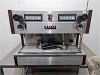 AS IS GAGGIATD 2 GROUP ESPRESSO MACHINE